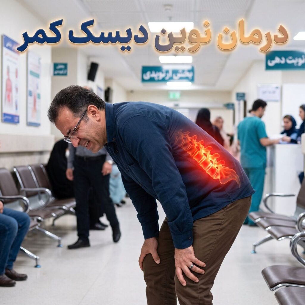 درمانهای نوین و جراحی کم تهاجمی دیسک کمر؛ راهکارهایی برای رفع کمردرد مزمن